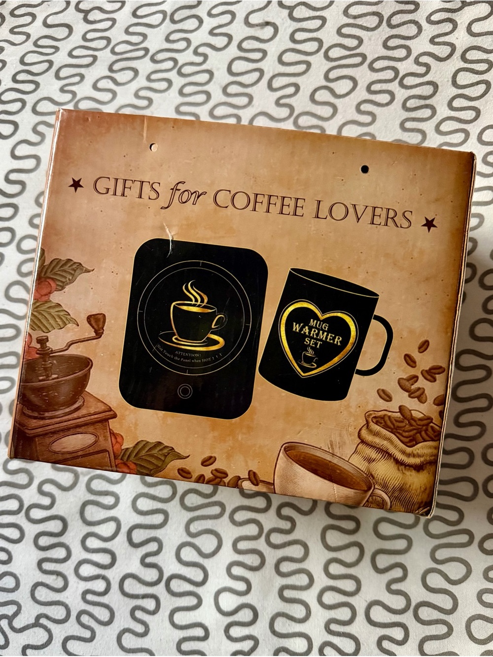 Gifts for Coffee Lovers Black Mug Warmer Set - Electric